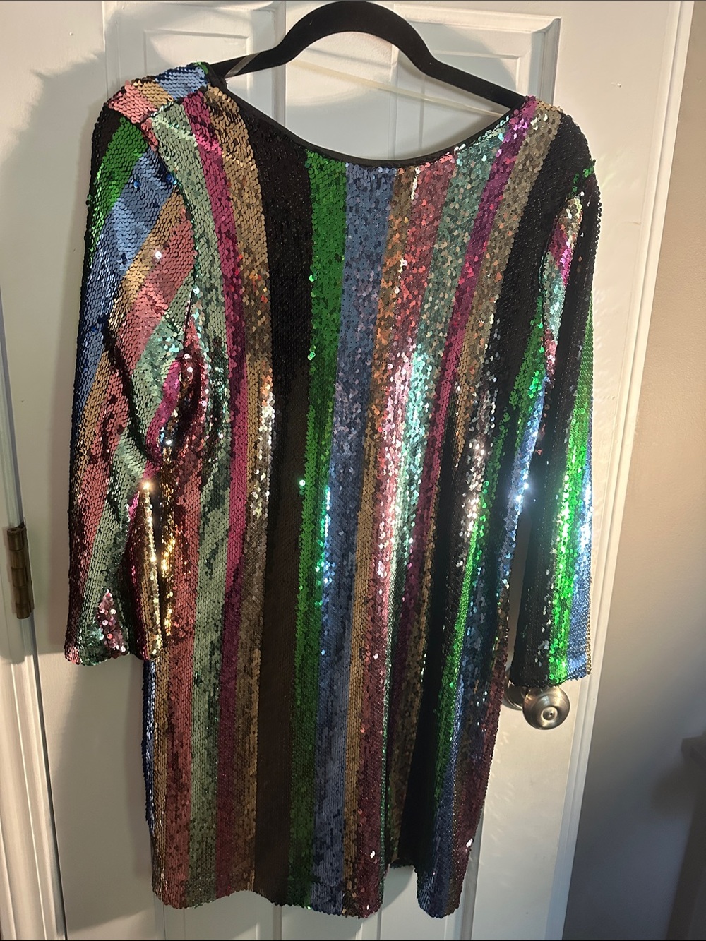 Sanctuary Striped Sequence Dress - Over the Rainbow
